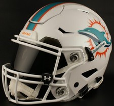 MIAMI DOLPHINS NFL Riddell SPEEDFLEX Authentic Gameday Football Helmet