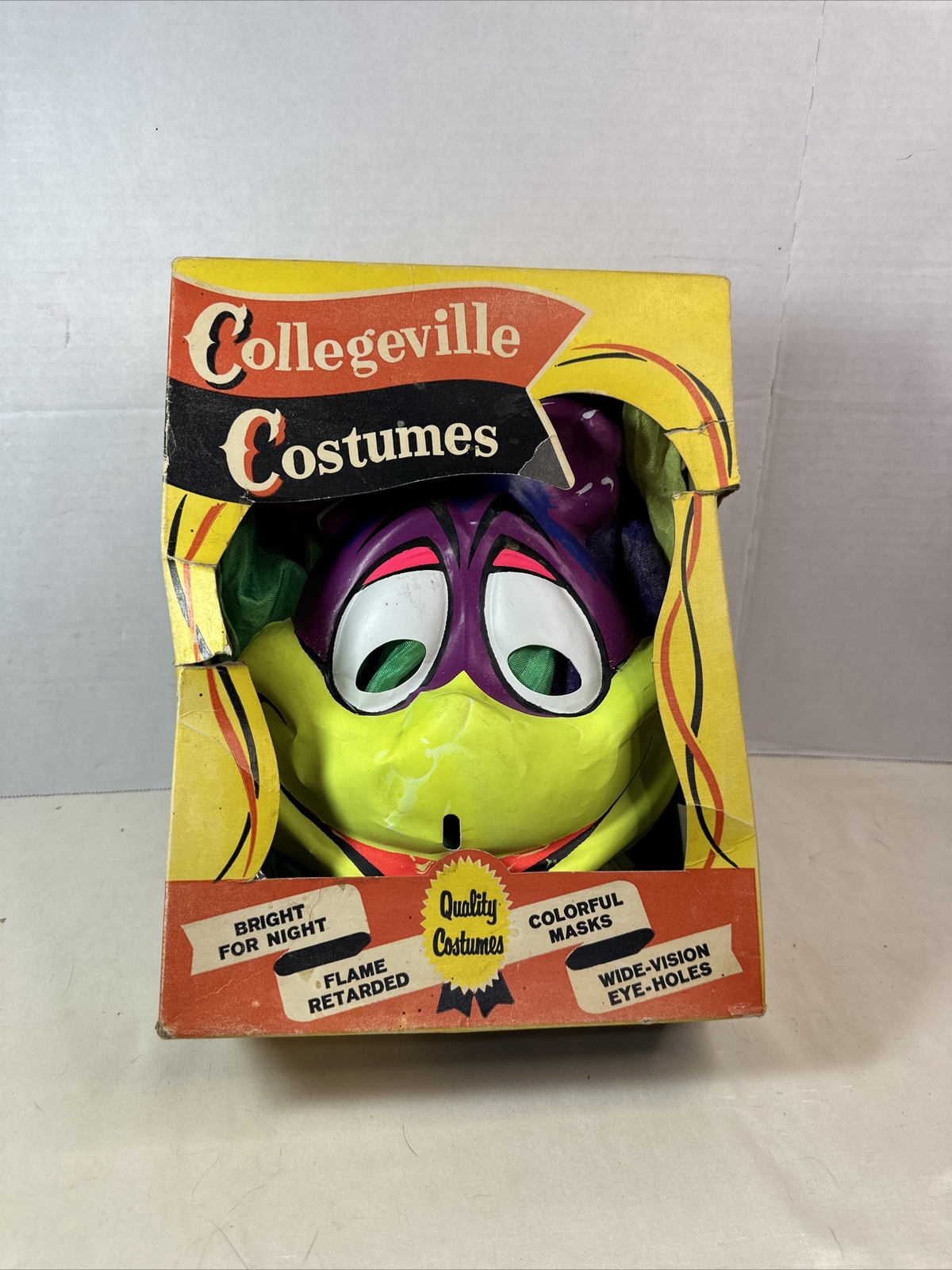 Vintage ROAD RUNNER Halloween COSTUME Collegeville Costume USA 1960s