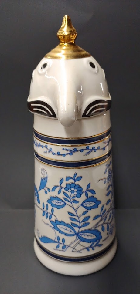 Old Vintage Utica Club WEBCO Schultz Dooley Lid Beer Stein Figural