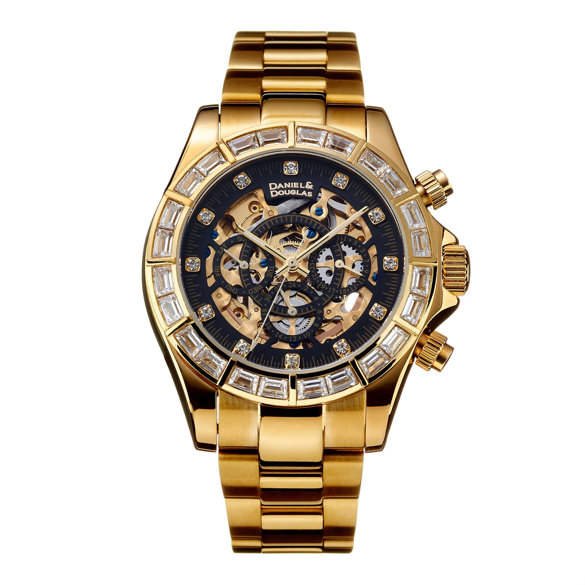 DANIEL & DOUGLAS Automatic Watch Men's Gold DD8802DG-BK3 | eBay DANIEL & DOUGLAS Automatic Watch Men's Gold DD8802DG-BK3 | eBay