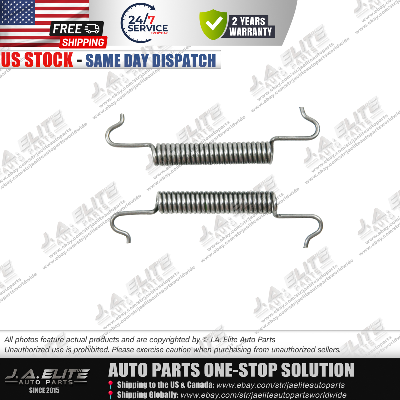 2pcs Short Extension Springs fit Ferrari 458 FF California California T, 243123
