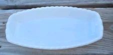 Vintage - Milk Glass - Relish Dish - Rectangular