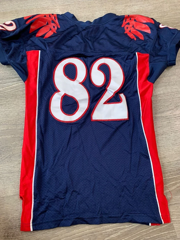 Camiseta Riddell Pop Warner Braves 82 Talla L Azul Hombre A83 Foto 2 de 4