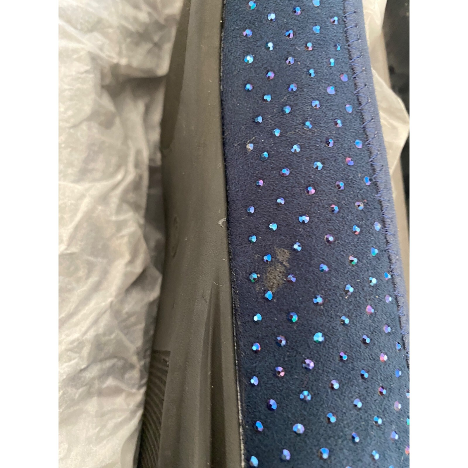 Karen Scott Women’s Ambree Flats Navy Size 9 NWD image 2