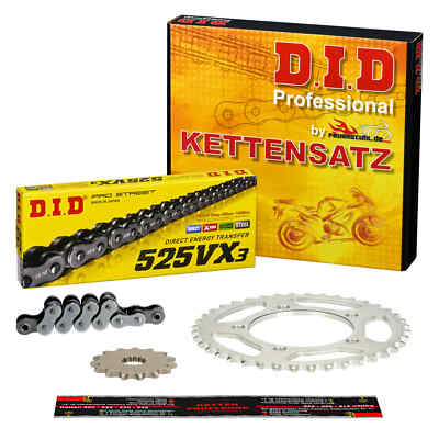 DID Kettensatz Honda CB 600 F Hornet /S (PC34) 98-01 EXTRA verstärkt Nietschloss