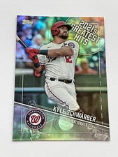 2022 Topps Series 1 Baseball 2021's Greatest Hits - Kyle Schwarber - Nationals