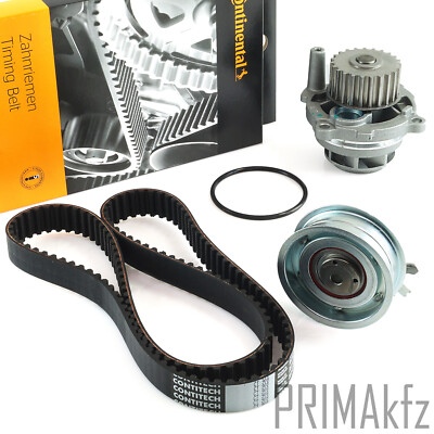 CONTI Zahnriemen + Spannrolle + Wasserpumpe für Audi A3 A4 Seat Skoda VW 1.6