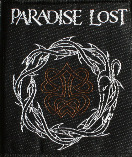 PARADISE LOST Crown Of Thorns Gothic Doom Metal Woven Sew-On Patch NEW - 第 1/1 張圖片