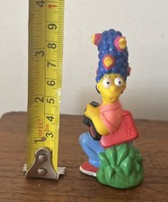 Used The Simpsons 1990 Burger King MARGE Camping Bird Watching Vintage Toy