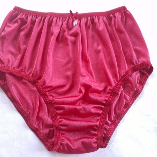 7 Ropa Interior Mujer Bragas de Nylon Sedoso Ligero Suave Calzoncillos Cintura Alta 28"-34"Talla M - Imagen 4 de 13