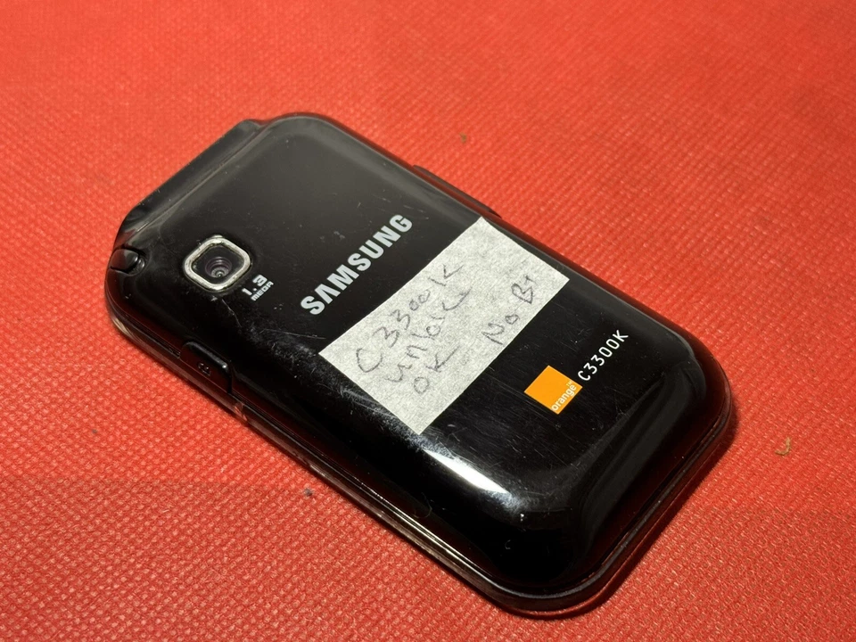 Samsung C3300K Champ - Black ( Unlocked ) Mobile Phone Incomplete No Battery, photo 4 of 4