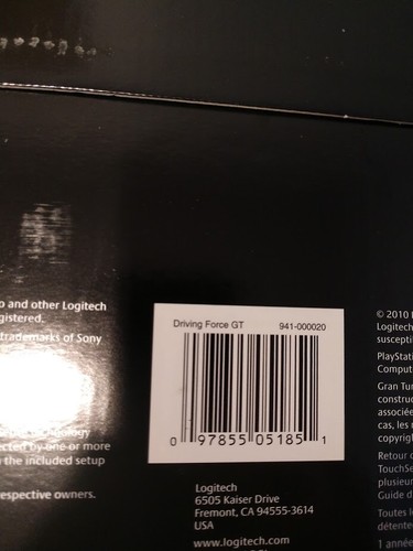 New Logitech GT Driving Force GT Racing Steering Wheel w/ shift & Pedals PS3 PC - Picture 8 of 12