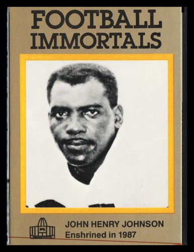 1985-88 Football Immortals John Henry Johnson #142 - 第 1/2 張圖片