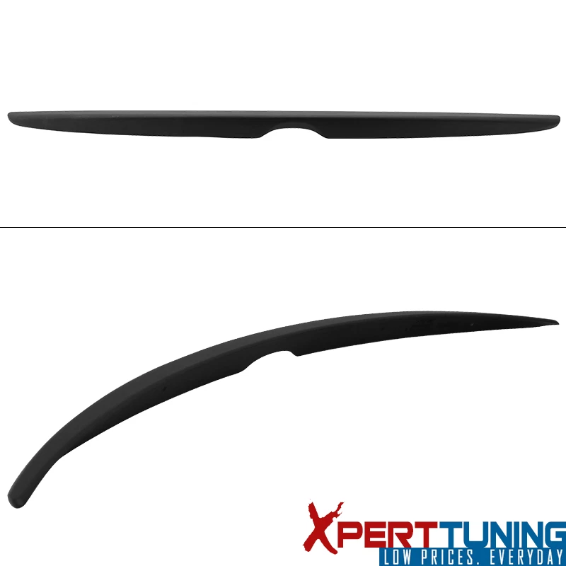 Fits 14-18 Mazda 3 Mazda3 Sedan Flush Mount Factory Matte Black Trunk Spoiler Foto 4 de 4