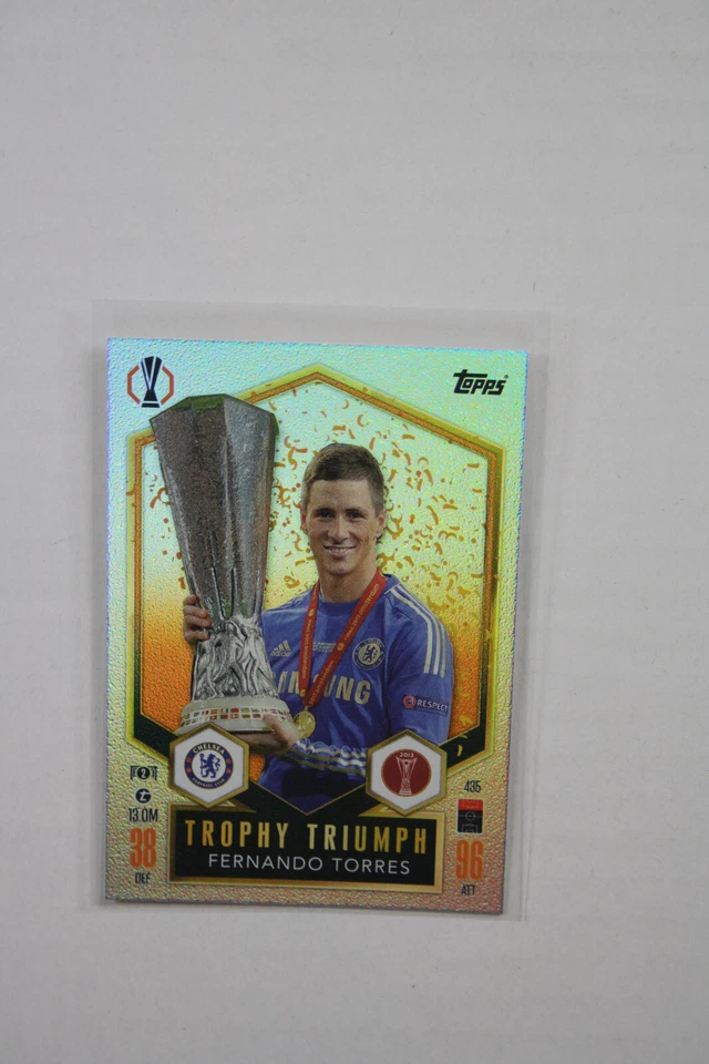 Topps Match Attax 2024/25 FERNANDO TORRES (CHELSEA) Trophy Triumph #435 - Image 3 of 4
