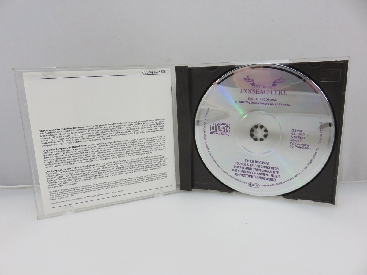 Telemann: Double & Triple Concertos (CD, May-1984, L