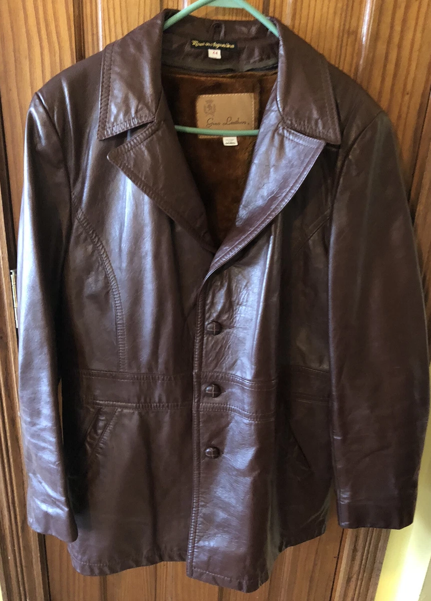 Mod/GoGo Leather Vintage Outerwear Coats & Jackets for Men for