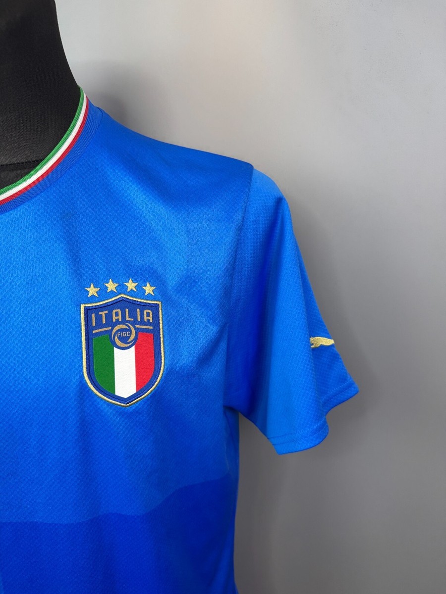 ウェア ITALIA #13 ITALY 2022 2023 HOME SHIRT FOOTBALL SOCCER JERSEY MAGLIA PUMA