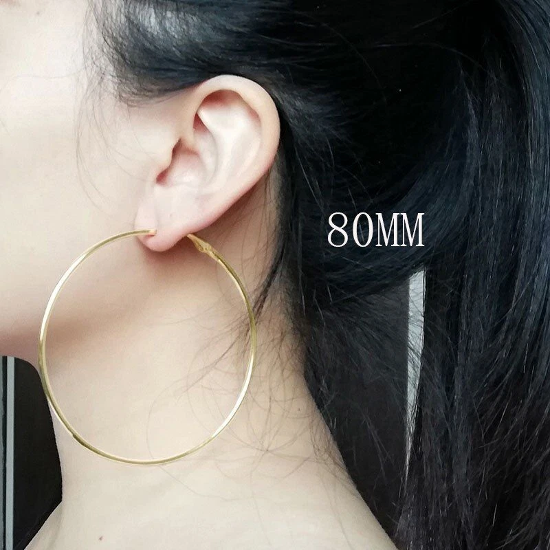 Big ring hotsell earrings
