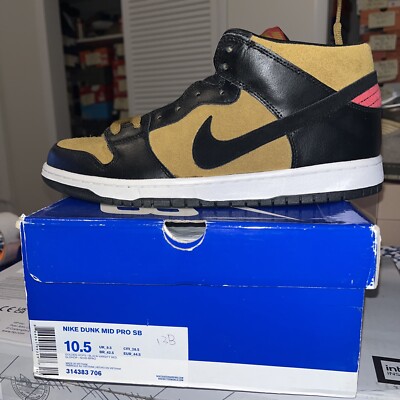 nike sb dunk mid golden hops