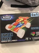 Blokko 5 IN 1 Trail Drive Light FX Trucks 62 Pieces
