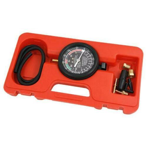 Vacuum & Fuel Pump Pressure Tester 80mm Gauge Carburetor Valve Tool Upto 10PSI
