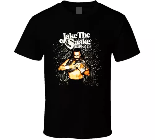 Jake The Snake Roberts Retro Wrestling T-Shirt - Bild 1 von 3