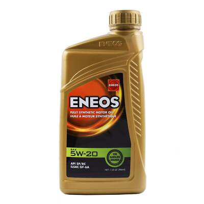 ENEOS 5W-20 Fully Synthetic Motor Oil (1-Quart, Single Pack)