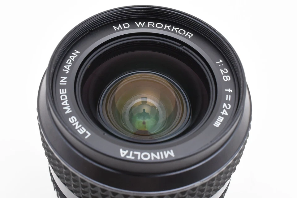 [Casi COMO NUEVO] Lente MF Gran Angular Minolta MD W.Rokkor 24 mm F/2,8 de JAPÓN Foto 3 de 4
