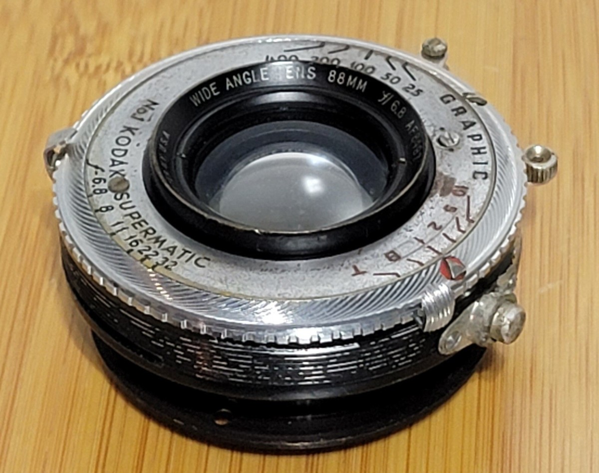 Bausch & Lomb Optical Co. WIDE angle Lens 88mm f6.8 in