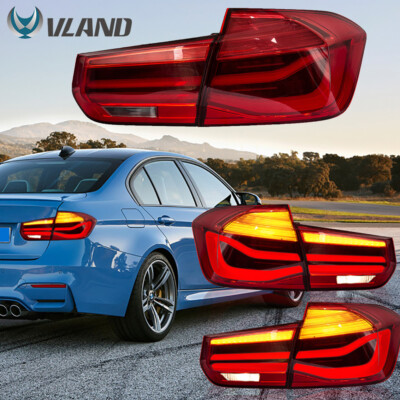 VLAND LED-Rückleuchten Rot für 2013-2018 BMW 3er F30 F80 Sequenzielles Blink