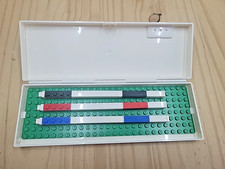 LEGO - Set of 3 Multi Colored Pens - Green Red And Blue - With Case