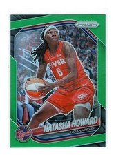 2025 Panini Prizm WNBA #54 Natasha Howard Green Prizms Indiana Fever