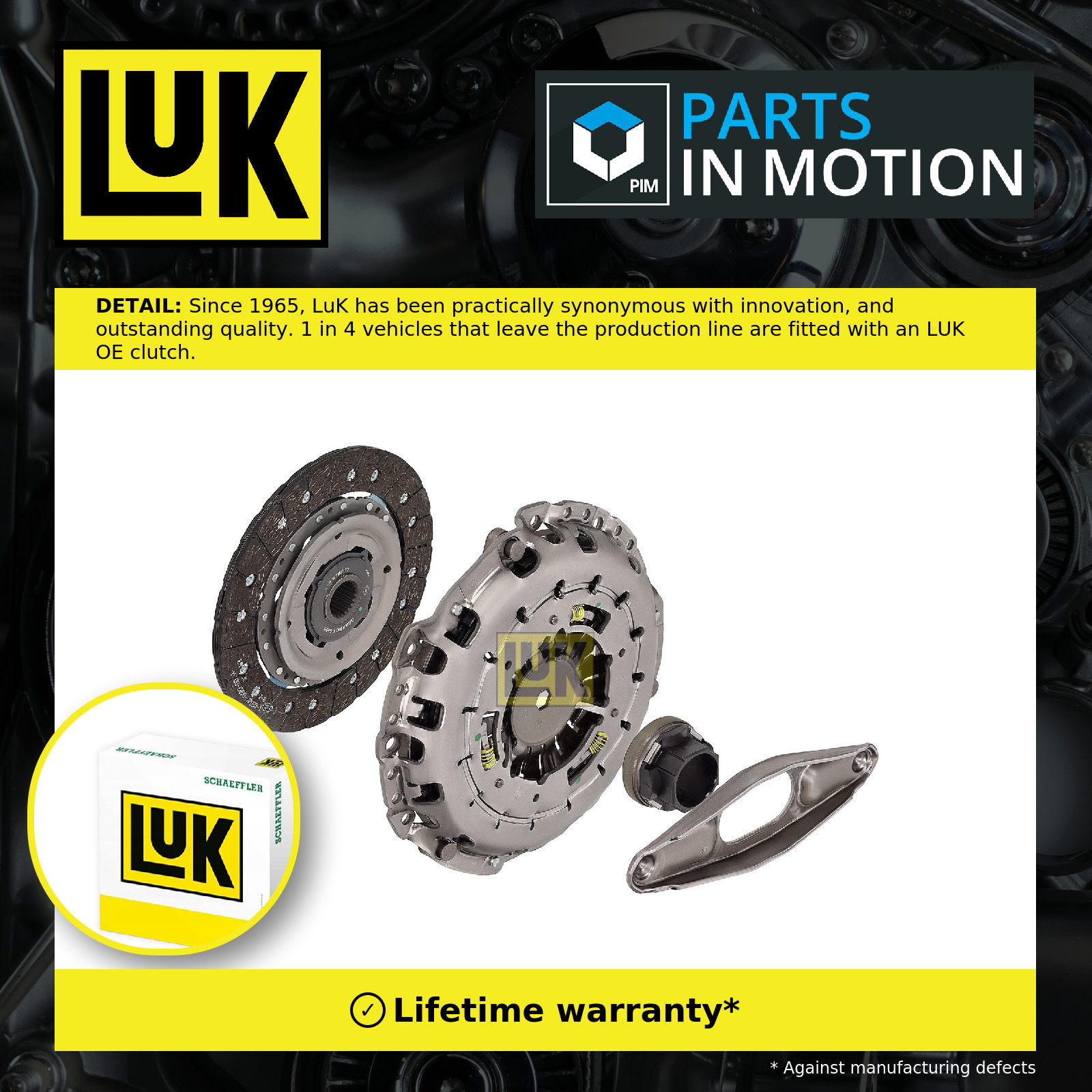LUK Clutch Kit 624 3530 00 for BMW 3 Series Touring E91 2004 to 2012 - Image 8