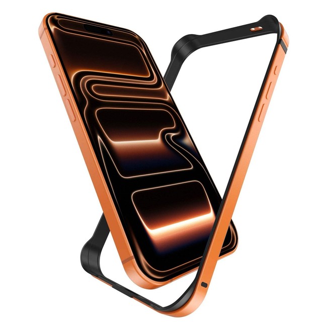 arktis Aluminium Bumper Rahmenhülle für iPhone 17 Pro
