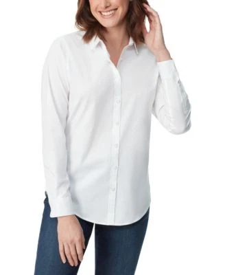 Gloria Vanderbilt Womens Amanda Long-Sleeve Fit 29037854530 M RT $48.0