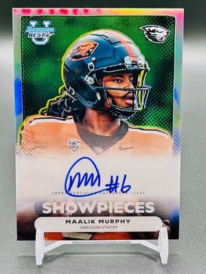 2025 Bowman Best U Maalik Murphy Showpieces Auto #BSA-MAM Oregon State