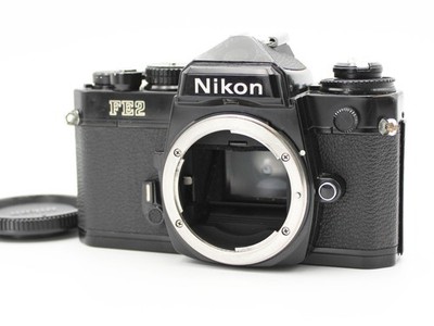 Nikon FE2 35mm SLR Film Camera Black Body from Japan [Exc+4]