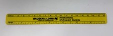 Bausch & Lomb Yellow Ruler Measurer International Ophthalmic Mark of Leadership