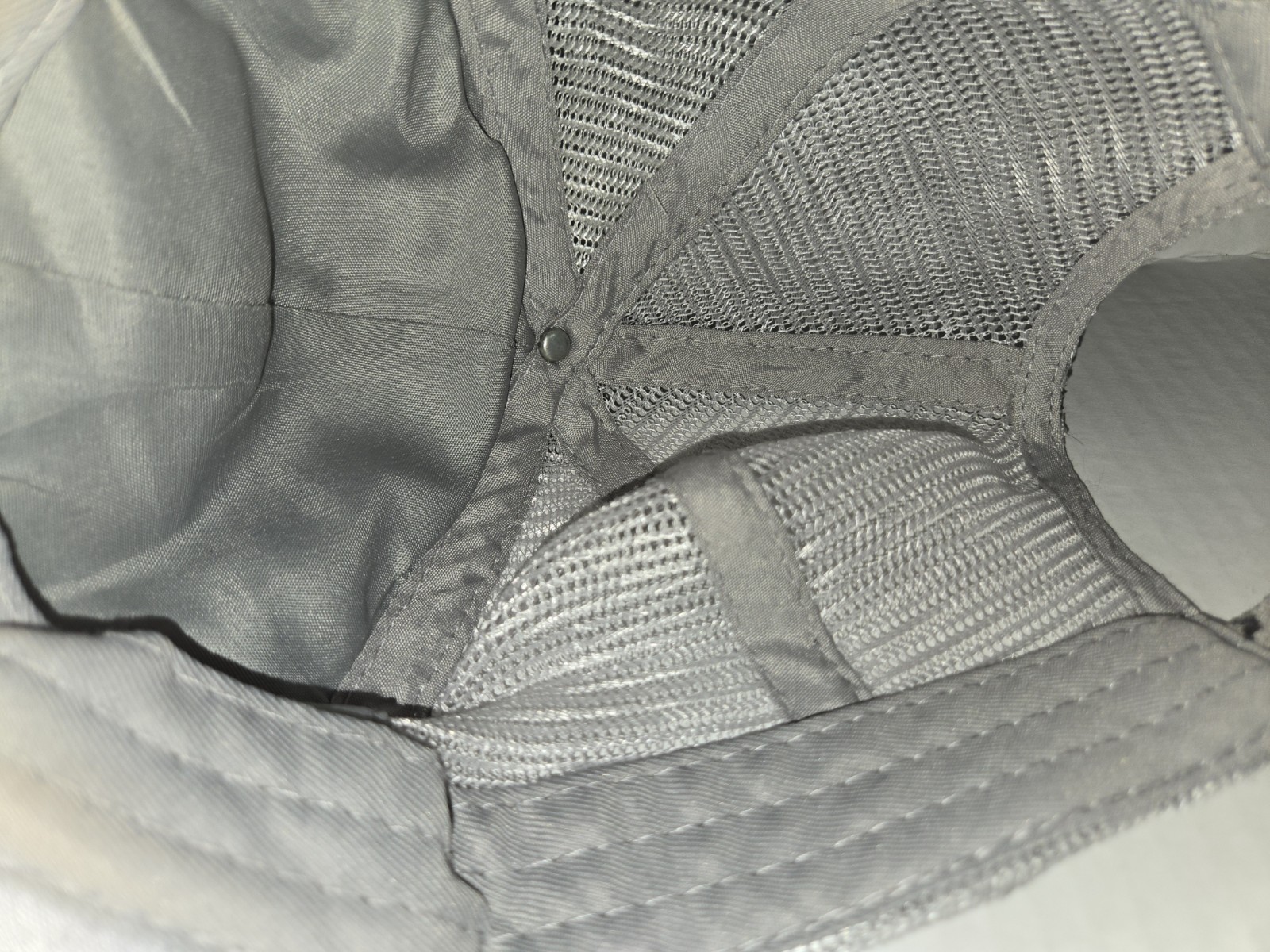 "ROCKS" Gray Leopard Cheetah Pattern Mesh Snapbac… - image 12