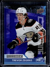 2021-22 Upper Deck Ice #SZ-56 Trevor Zegras Rookie Sub Zero #/999