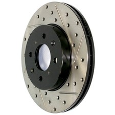 Stoptech 127.44137r Front Right Drilled Brake Rotor For 07-11 Gs350 06-19 Is350
