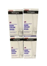 4 Pack Neutrogena Norwegian Formula Fragrance Free Glycerin-Rich Hand Cream 2oz 