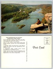 Postal de John Brown de Harpers Ferry WV Valley View Maryland Heights Guerra Civil