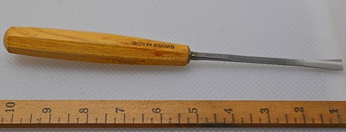 ✨10mm Pfeil "Swiss Made" #7F Sweep Fishtail Gouge Carving Chisel (INV R828)