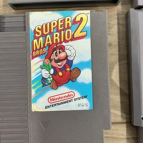 Lot of 4 Nintendo NES Games Super Mario Bros 2, Super Mario Bros & Duck Hunt etc