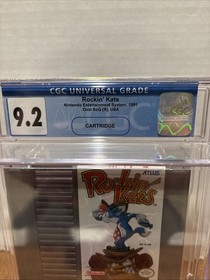 Rockin' Kats [Rare!] (Nintendo Entertainment System, 1991) CGC 9.2 Graded NES