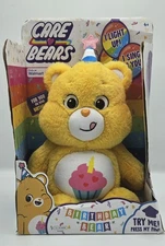 Care Bears Birthday Bear Lights Up and Sings NEW 2021 Walmart Exclusive Plush