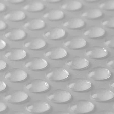 Self-Adhesive Clear Rubber Feet Tiny Bumpons 0.25" in 6x2mm 100pcs, 