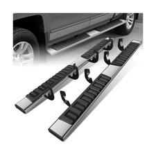 6.7" Running Boards Steps Bars Compatible with 2007-2019 Sierra/Silverado 150...